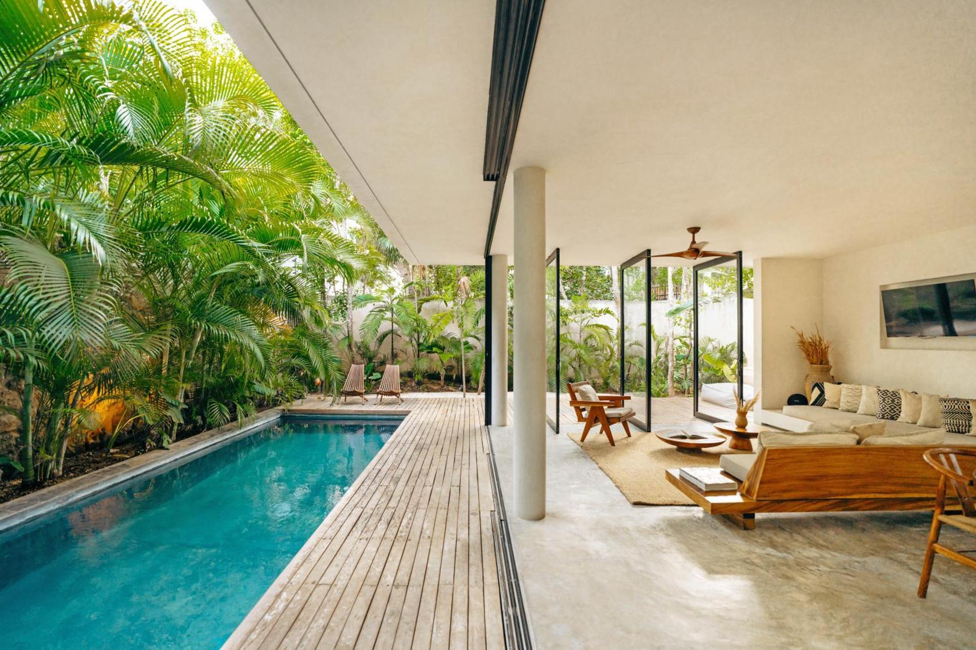 Casa Areca, Awarded Architectural Villa Located In A Secured Gated Community, With Concierge Services Tulum Esterno foto
